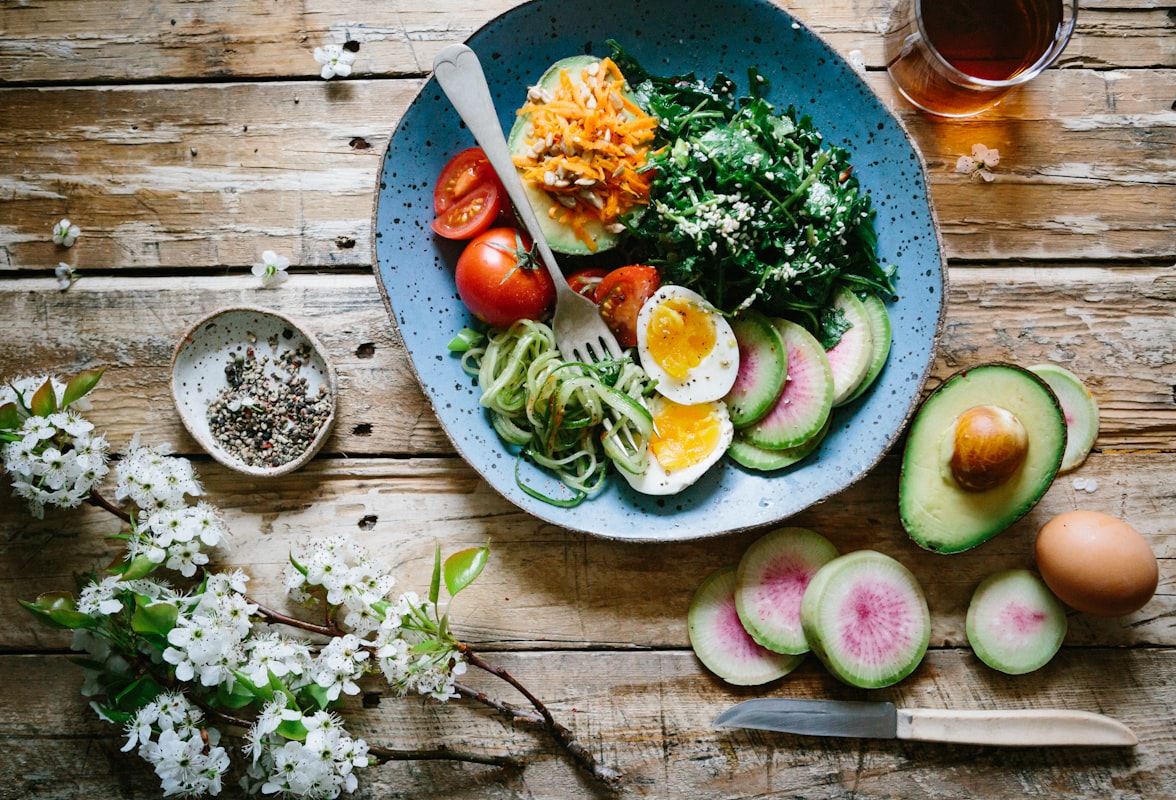 Healthy nutrition and balanced diet